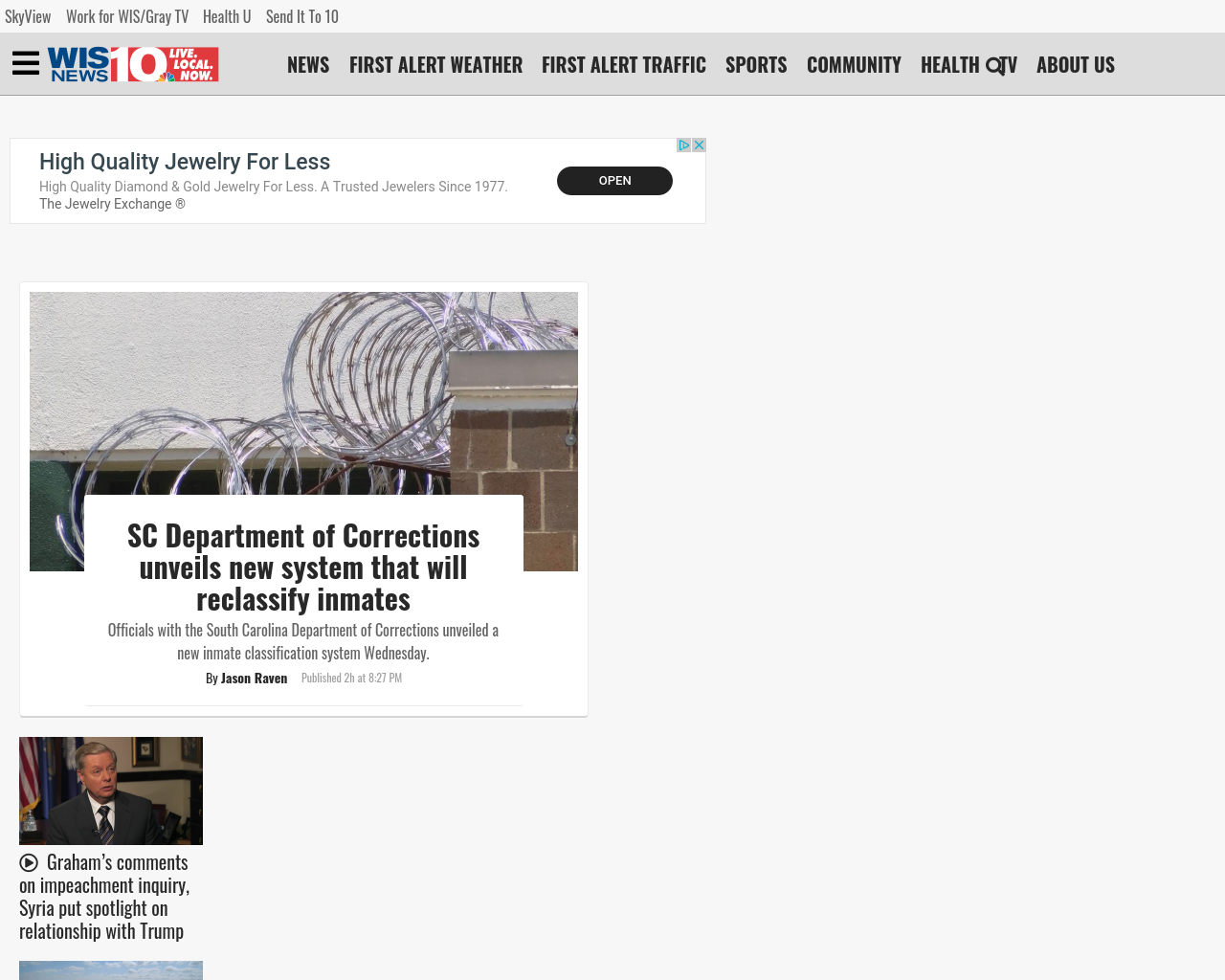 10-wistv.com-homepage-screenshot