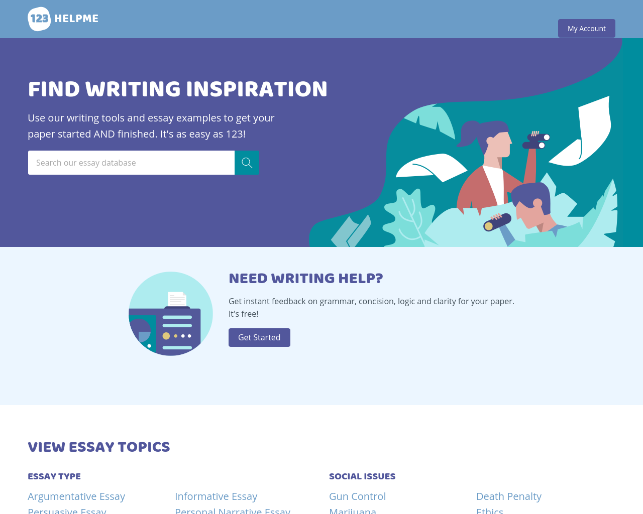 123helpme.com-homepage-screenshot