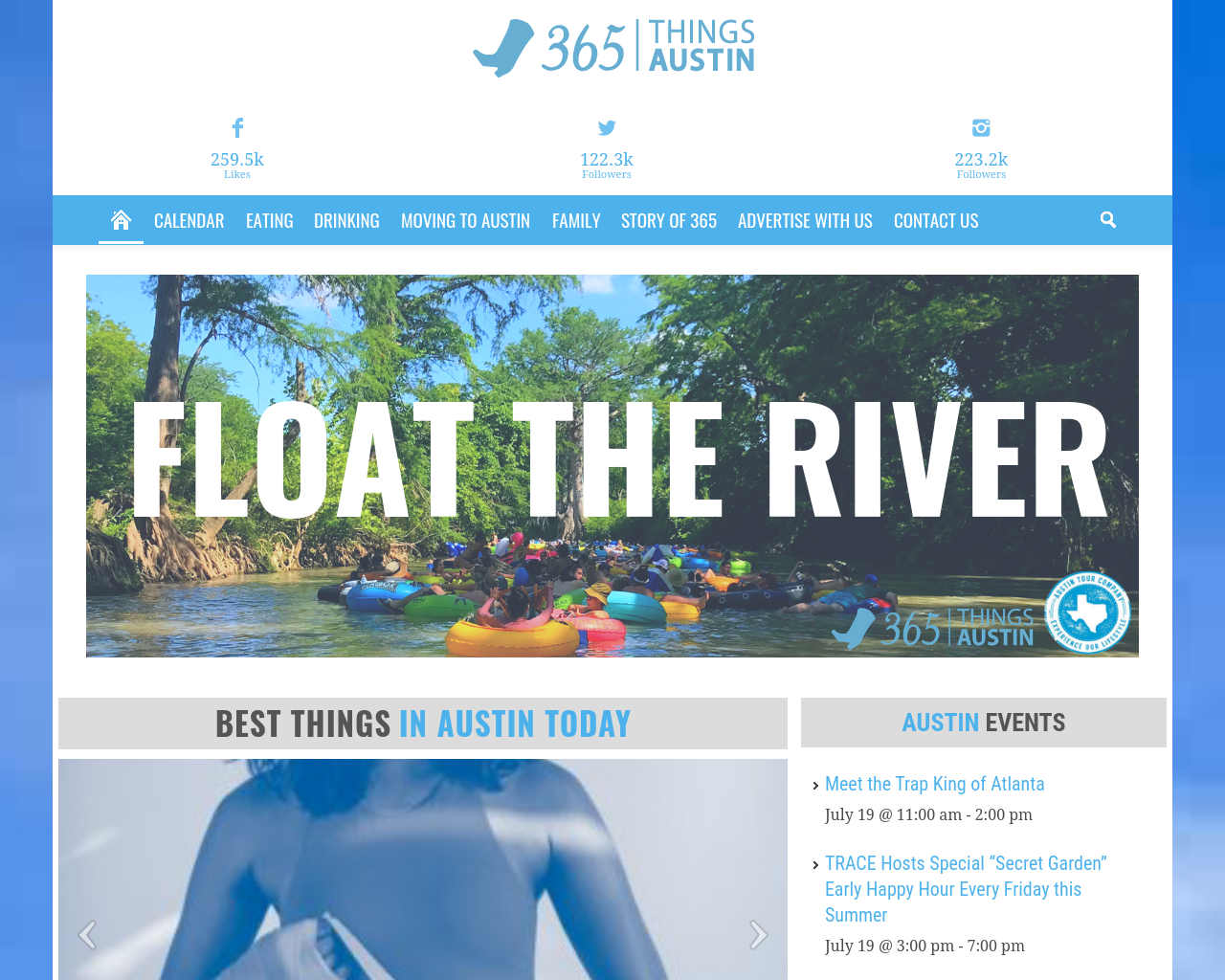 365-things-to-do-in-austin,-texas-homepage-screenshot