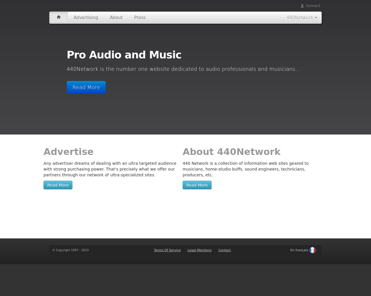440-network-homepage-screenshot