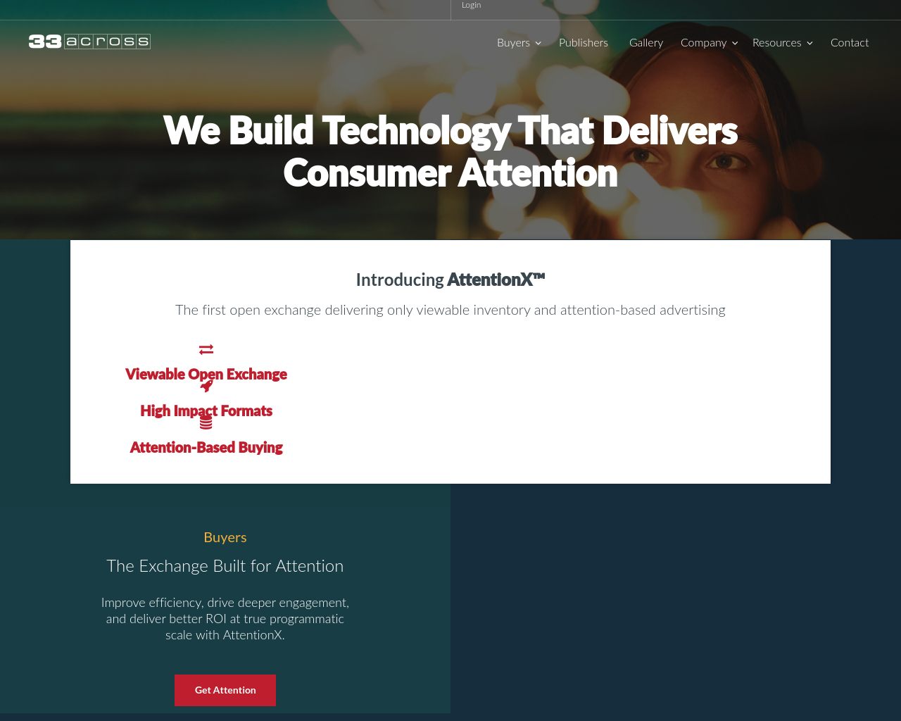 33across-homepage-screenshot