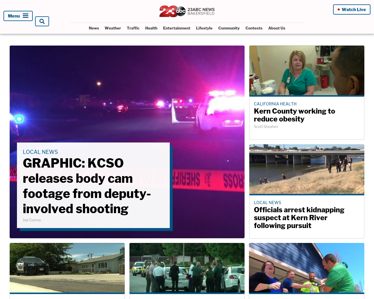 23abc-homepage-screenshot