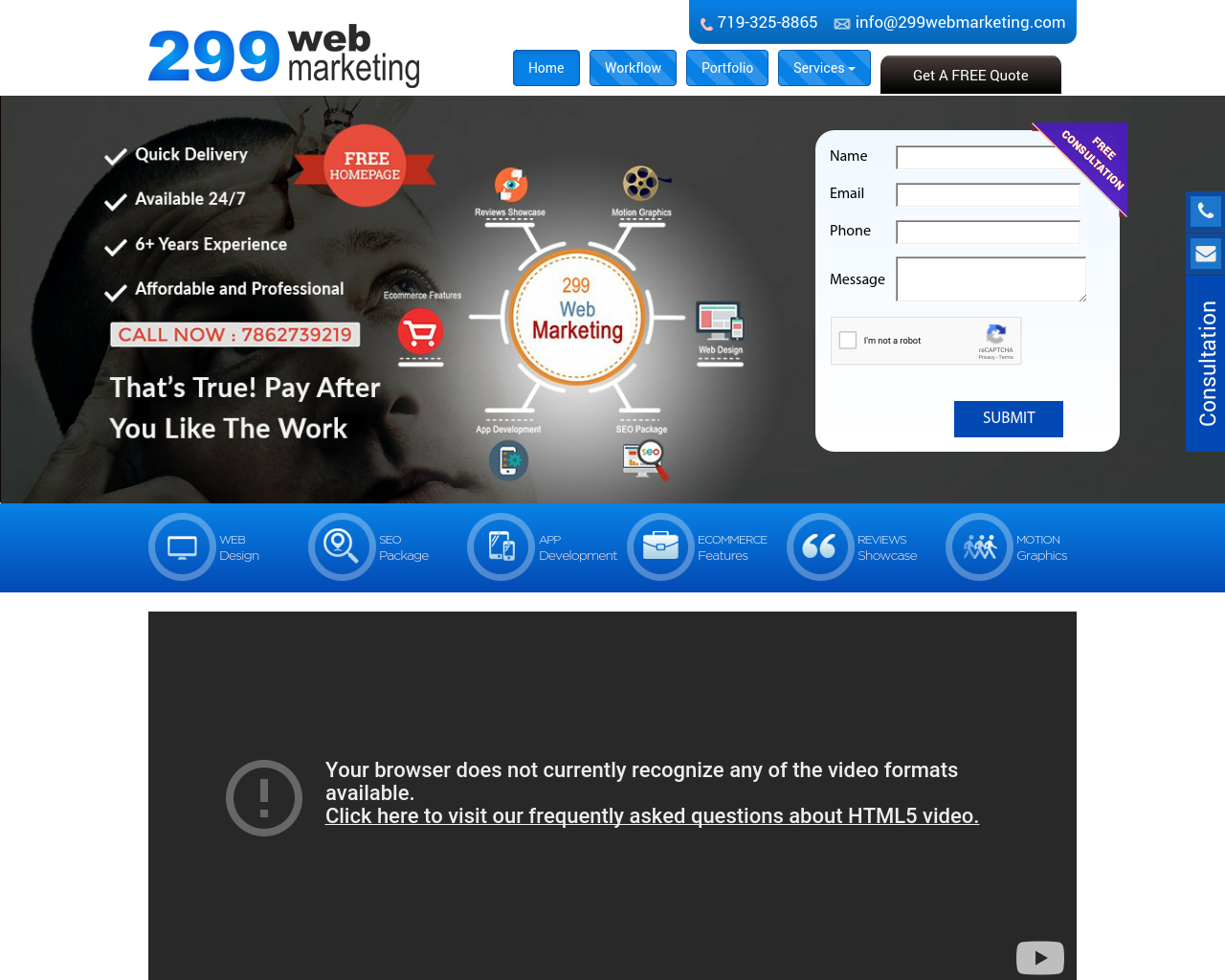 299-web-marketing-homepage-screenshot