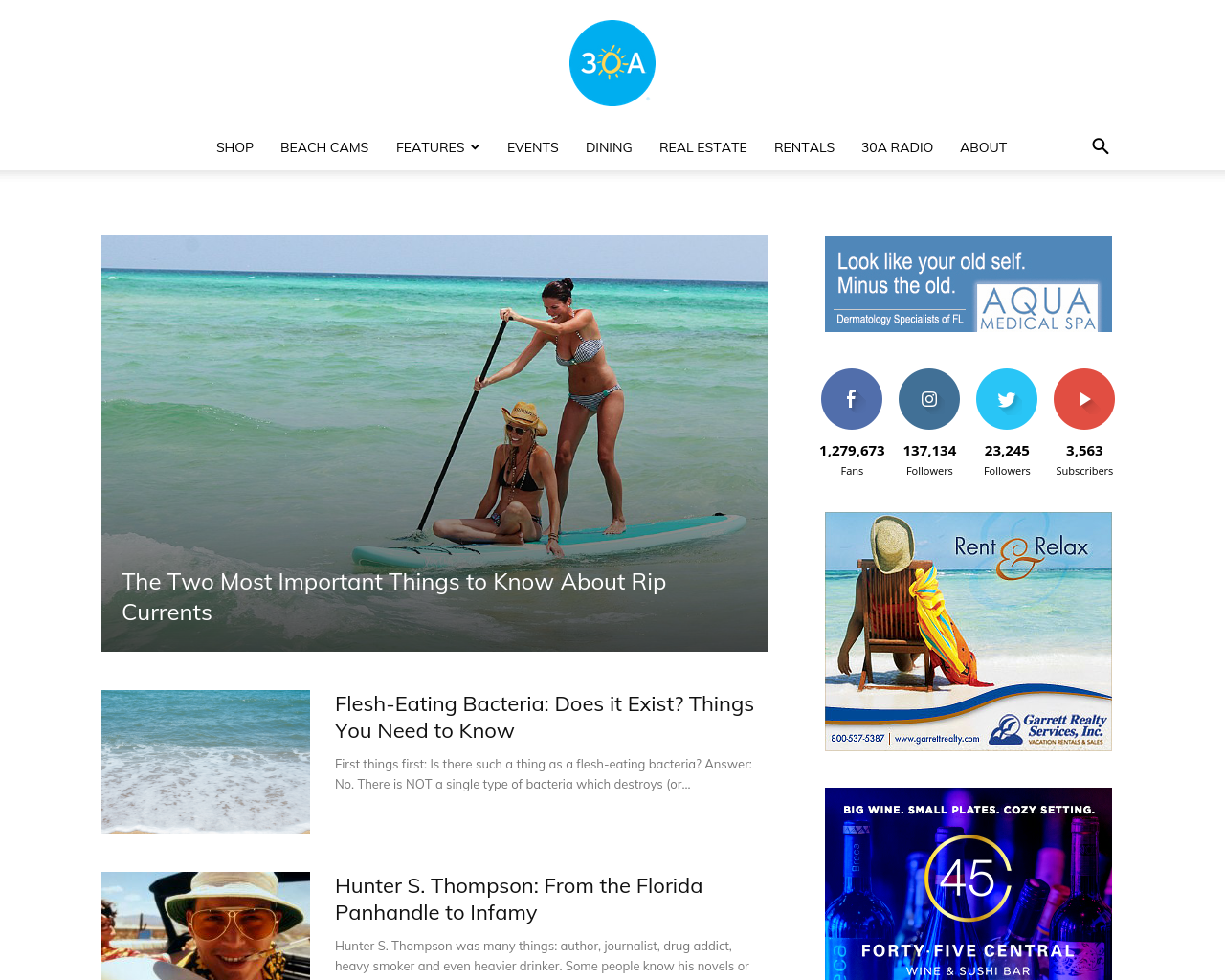 30a-homepage-screenshot