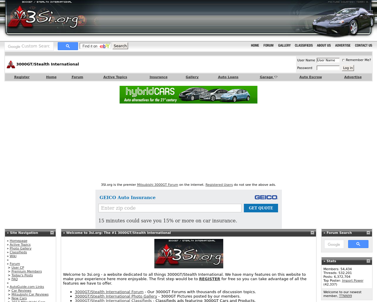 3000gt/stealth-international-homepage-screenshot
