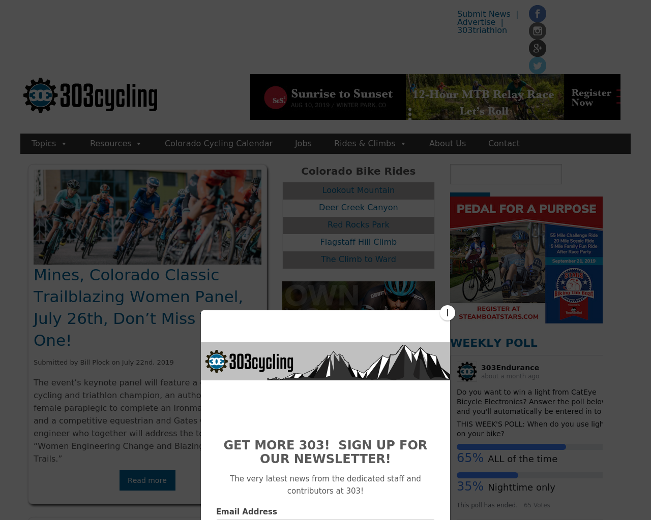 303cycling-news-homepage-screenshot